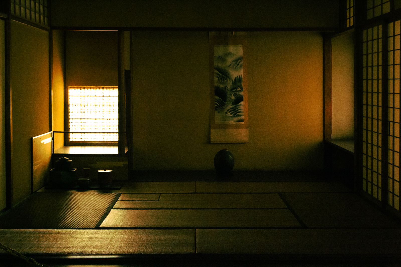 畳敷きの和室(道場イメージ)